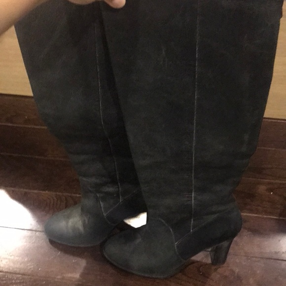 Enzo Angiolini black leather boots size 6 - Picture 6 of 8